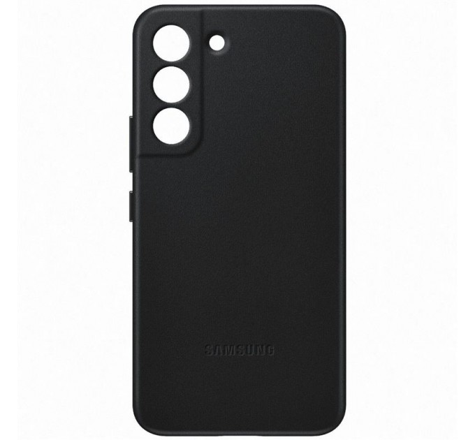 Чохол-накладка Samsung Leather Cover для Samsung Galaxy S22 SM-S901 Black (EF-VS901LBEGRU)