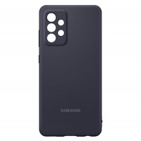 Чохол-накладка Samsung Silicone Cover для Samsung Galaxy A52 SM-A525/SM-A526/A52s SM-A528 Black (EF-PA525TBEGRU)
