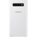 Чохол-накладка Samsung Silicone Cover для Samsung Galaxy S10 SM-G973 White (EF-PG973TWEGRU)