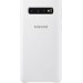 Чохол-накладка Samsung Silicone Cover для Samsung Galaxy S10 SM-G973 White (EF-PG973TWEGRU)