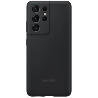 Чохол-накладка Samsung Silicone Cover для Samsung Galaxy S21 Ultra SM-G998 Black (EF-PG998TBEGRU)