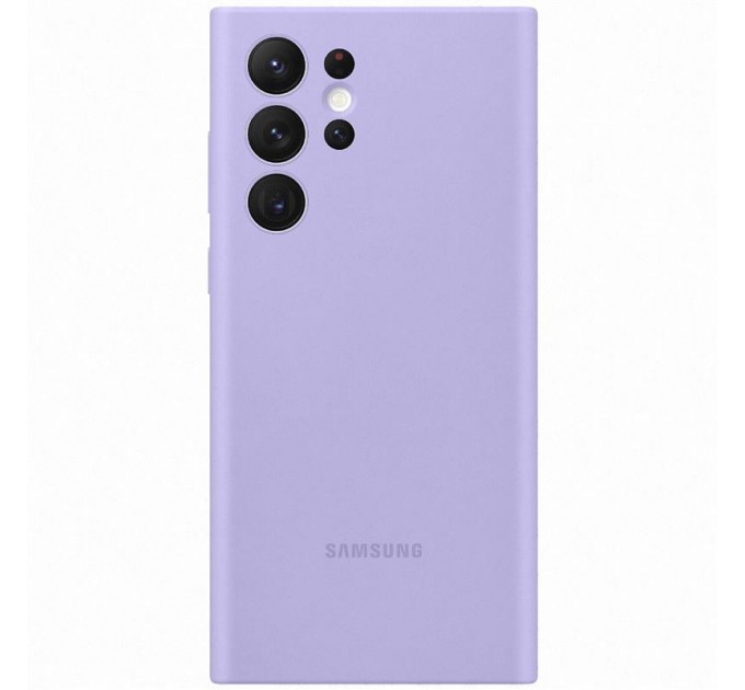 Чохол-накладка Samsung Silicone Cover для Samsung Galaxy S22 Ultra SM-S908 Fresh Lavender (EF-PS908TVEGRU)
