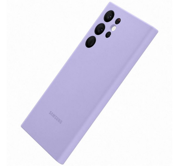 Чохол-накладка Samsung Silicone Cover для Samsung Galaxy S22 Ultra SM-S908 Fresh Lavender (EF-PS908TVEGRU)
