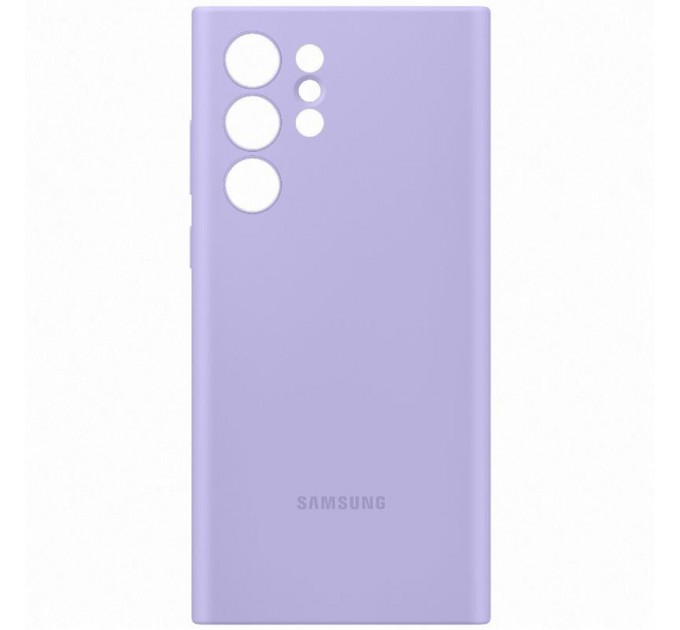 Чохол-накладка Samsung Silicone Cover для Samsung Galaxy S22 Ultra SM-S908 Fresh Lavender (EF-PS908TVEGRU)