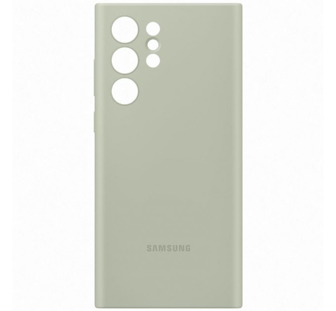 Samsung Чохол-накладка Samsung Silicone Cover для Samsung Galaxy S22 Ultra SM-S908 Olive Green (EF-PS908TMEGRU)