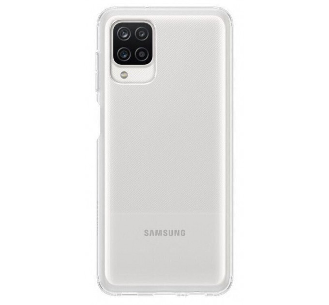 Чохол-накладка Samsung Soft Clear Cover для Samsung Galaxy A12 SM-A125/SM-A127 Transparent (EF-QA125TTEGRU)
