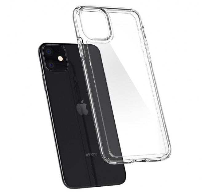 Spigen Чохол-накладка Spigen Crystal Hybrid для Apple iPhone 11 Crystal Clear (076CS27086)