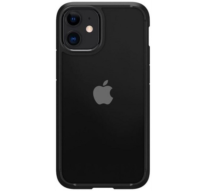 Spigen Чохол-накладка Spigen Crystal Hybrid для Apple iPhone 12 Mini Matte Black (ACS01543)