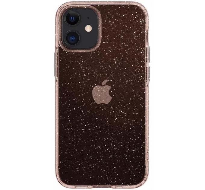 Spigen Чохол-накладка Spigen Liquid Crystal Glitter для Apple iPhone 12 Mini Rose Quartz (ACS01742)