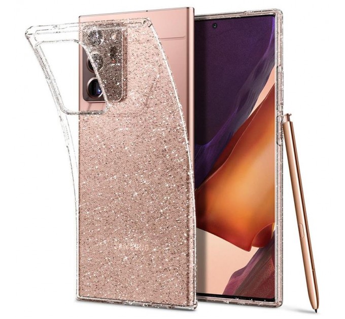 Spigen Чохол-накладка Spigen Liquid Crystal Glitter для Samsung Galaxy Note20 Ultra SM-N985 Crystal Quartz (ACS01390)