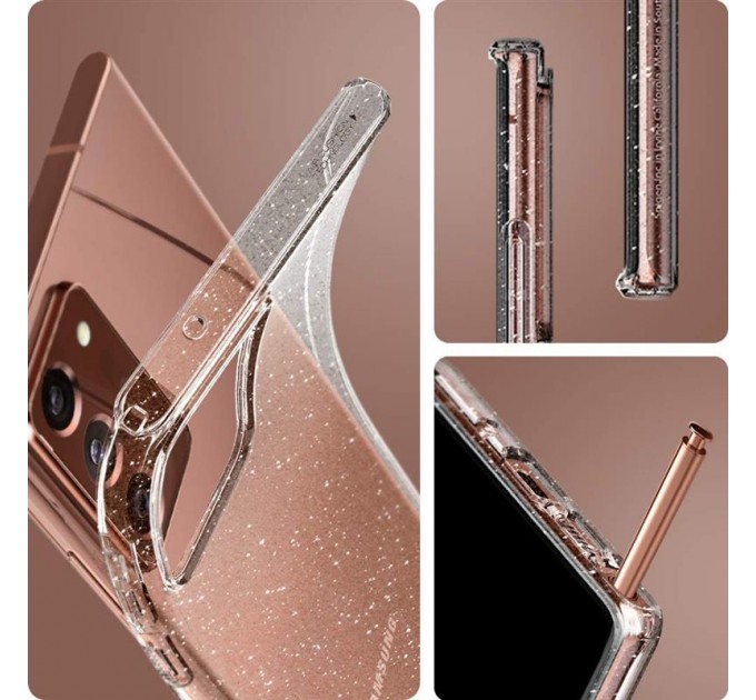 Spigen Чохол-накладка Spigen Liquid Crystal Glitter для Samsung Galaxy Note20 Ultra SM-N985 Crystal Quartz (ACS01390)