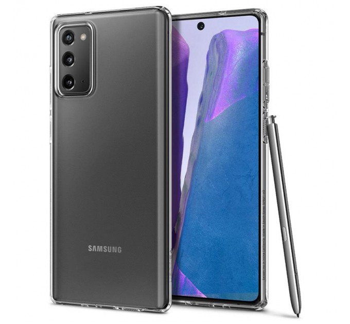 Spigen Чохол-накладка Spigen Liquid Crystal для Samsung Galaxy Note20 SM-N980 Clear (ACS01415)