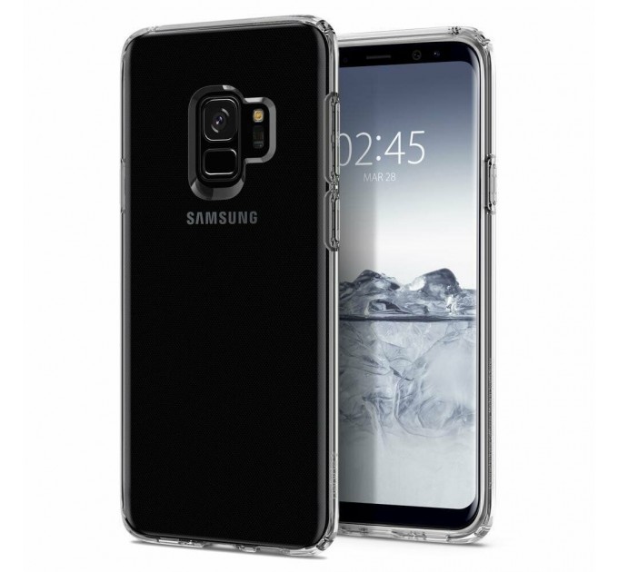 Spigen Чохол-накладка Spigen Liquid Crystal для Samsung Galaxy S9 SM-G960 Crystal Clear (592CS22826)