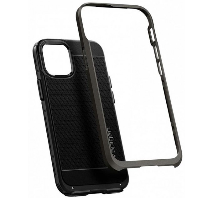 Spigen Чохол-накладка Spigen Neo Hybrid для Apple iPhone 12 Mini Gunmetal (ACS01754)