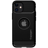 Чохол-накладка Spigen Rugged Armor для Apple iPhone 12 Mini Matte Black (ACS01743)