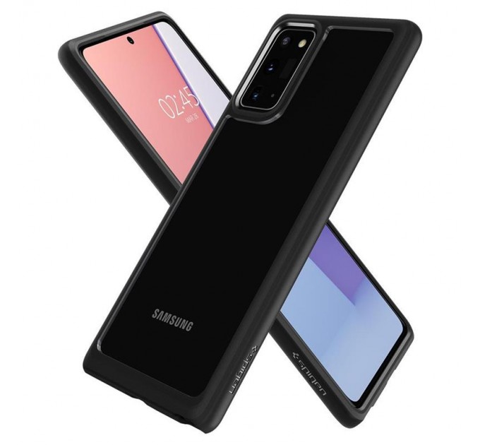Spigen Чохол-накладка Spigen Ultra Hybrid для Samsung Galaxy Note20 SM-N980 Matte Black (ACS01420)