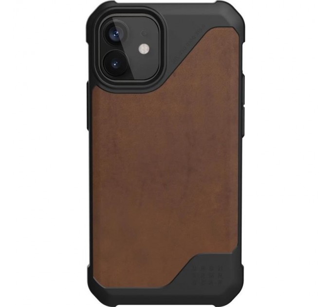 Urban Armor Gear Чохол-накладка Urban Armor Gear Metropolis Lite для Apple iPhone 12 Mini Leather Brown (11234O118380)