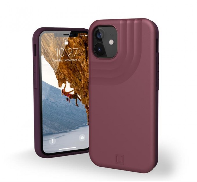Urban Armor Gear Чохол-накладка Urban Armor Gear U Anchor для Apple iPhone 12 Mini Aubergine (11234M314747)
