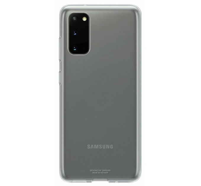 Samsung Чохол-накладка Samsung Clear Cover для Samsung Galaxy S20 SM-G980 Transparent (EF-QG980TTEGRU)