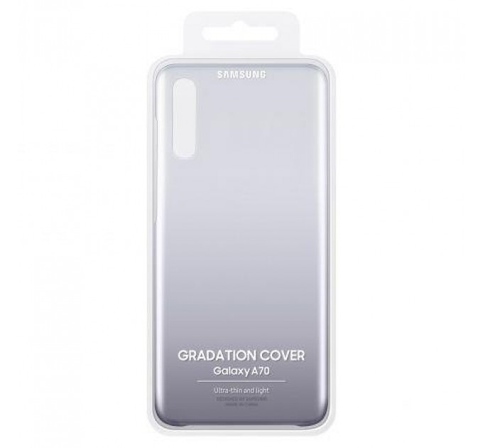 Чохол-накладка Samsung Gradation Cover для Samsung Galaxy A70 SM-A705 Black (EF-AA705CBEGRU)