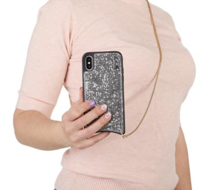 BeCover Чохол до мобільного телефона BeCover Glitter Wallet Apple iPhone Xs Max Silver (703624) (703624)
