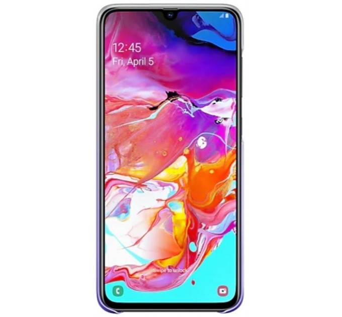 Чохол-накладка Samsung Gradation Cover для Samsung Galaxy A70 SM-A705 Violet (EF-AA705CVEGRU)