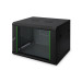 Digitus Шафа настінна Digitus Wall Mounting Dynamic Basic 19" 12U глибина 600, RAL 9005 (DN-1912-U-EC-SW)