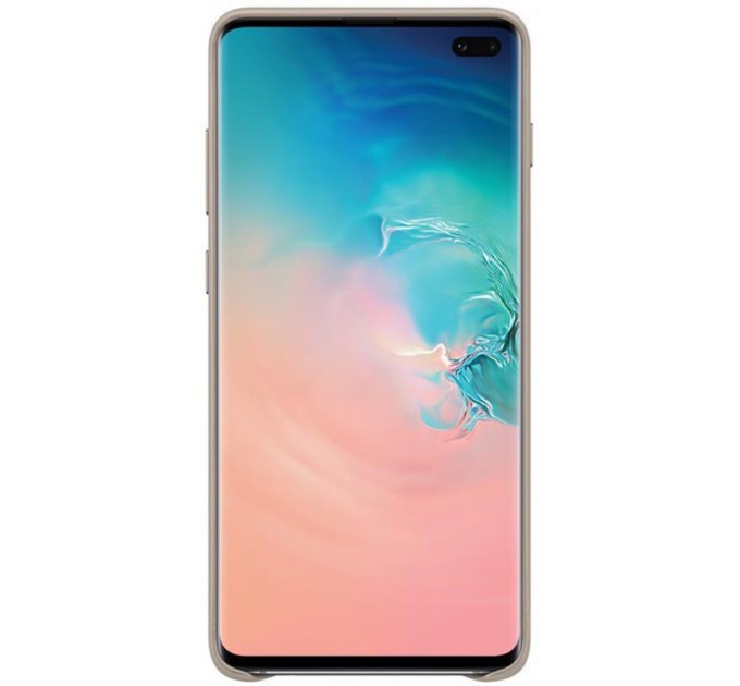 Samsung Чохол-накладка Samsung Leather Cover для Samsung Galaxy S10+ SM-G975 Gray (EF-VG975LJEGRU)