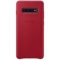 Samsung Чохол-накладка Samsung Leather Cover для Samsung Galaxy S10+ SM-G975 Red (EF-VG975LREGRU)