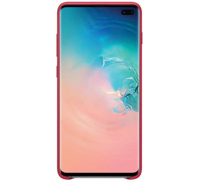 Samsung Чохол-накладка Samsung Leather Cover для Samsung Galaxy S10+ SM-G975 Red (EF-VG975LREGRU)