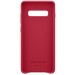 Samsung Чохол-накладка Samsung Leather Cover для Samsung Galaxy S10+ SM-G975 Red (EF-VG975LREGRU)