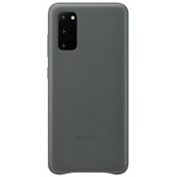 Чохол-накладка Samsung Leather Cover для Samsung Galaxy S20 SM-G980 Gray (EF-VG980LJEGRU)