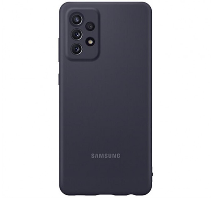 Samsung Чохол-накладка Samsung Silicone Cover для Samsung Galaxy A72 SM-A725 Black (EF-PA725TBEGRU)