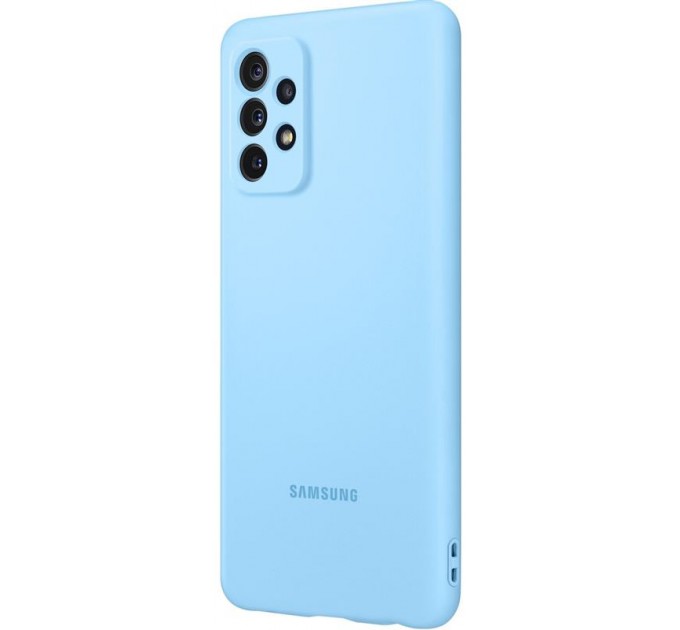 Samsung Чохол-накладка Samsung Silicone Cover для Samsung Galaxy A72 SM-A725 Blue (EF-PA725TLEGRU)