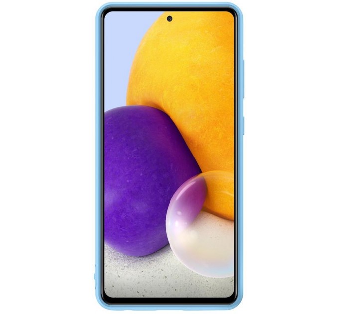 Samsung Чохол-накладка Samsung Silicone Cover для Samsung Galaxy A72 SM-A725 Blue (EF-PA725TLEGRU)