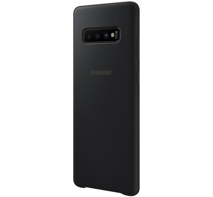 Samsung Чохол-накладка Samsung Silicone Cover для Samsung Galaxy S10+ SM-G975 Black (EF-PG975TBEGRU)