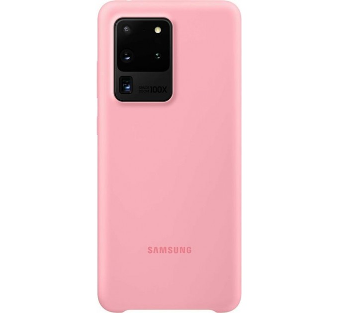 Samsung Чохол-накладка Samsung Silicone Cover для Samsung Galaxy S20 Ultra SM-G988 Pink (EF-PG988TPEGRU)