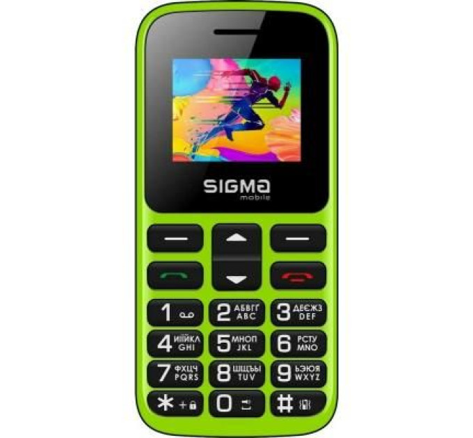 Sigma Мобільний телефон Sigma Comfort 50 HIT2020 Green (4827798120941)