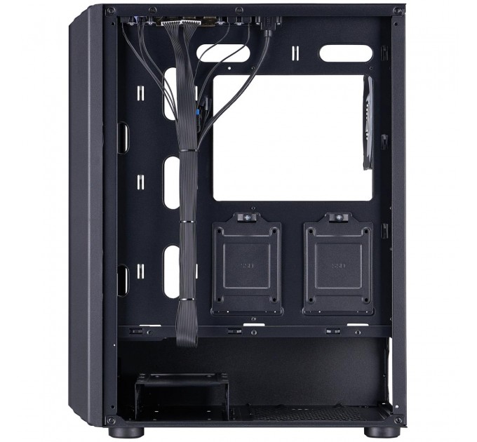 1stPlayer Корпус 1stPlayer H6-BK-4F7 Black без БЖ