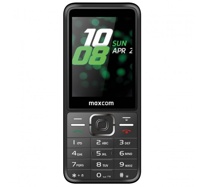 Maxcom Мобiльний телефон Maxcom MM244 Black