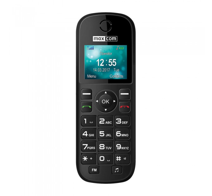 Maxcom Мобiльний телефон Maxcom MM720 Black