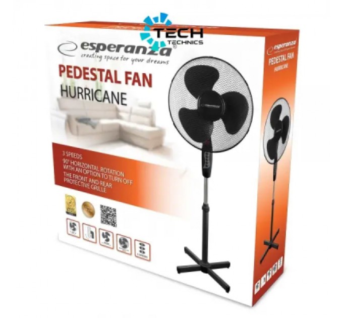 Вентилятор Esperanza EHF001KK