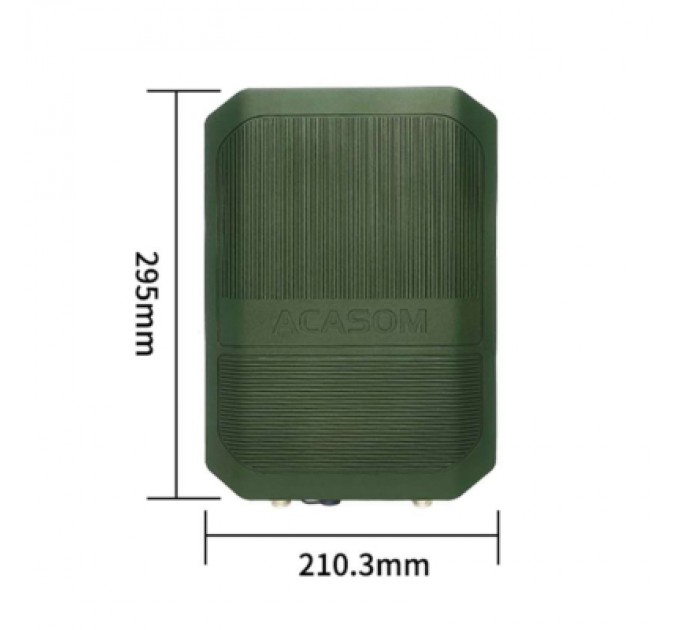 Acasom Підсилювач сигналу для дрона Acasom ROC-6 Green 2.4G/5.2/5.8G (20Вт 5000mAh/16.8V)+кріплення штативу (ROC-6 Green)