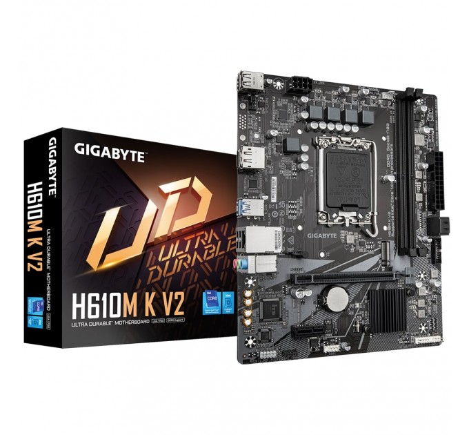 GIGABYTE Материнська плата Gigabyte H610M K V2 Socket 1700