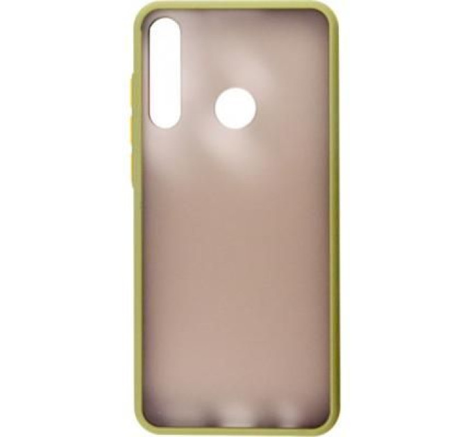 Dengos Чохол до мобільного телефона Dengos Matt Huawei Y6P, green (DG-TPU-MATT-55) (DG-TPU-MATT-55)