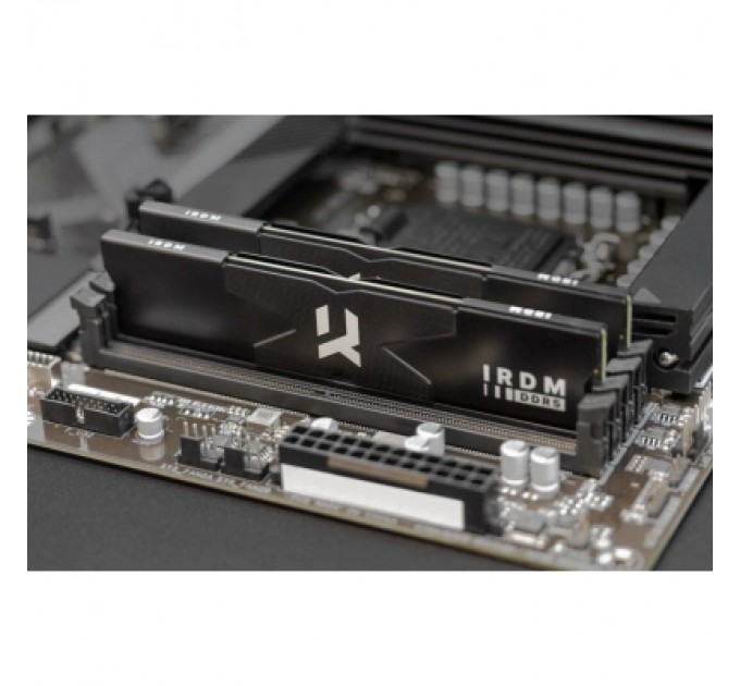 Модуль пам'яті для комп'ютера DDR5 32GB (2x16GB) 5600 MHz IRDM Black Goodram (IR-5600D564L36S/32GDC)