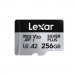 Карта пам'яті Lexar 256GB microSDXC class 10 UHS-I U3 V30 A2 Professional Silver (LMSSIPL256G-BNANG)