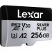 Карта пам'яті Lexar 256GB microSDXC class 10 UHS-I U3 V30 A2 Professional Silver (LMSSIPL256G-BNANG)