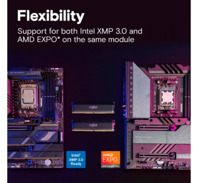 Модуль пам'яті для комп'ютера DDR5 16GB 6400 MHz Pro Micron (CP16G64C38U5B)