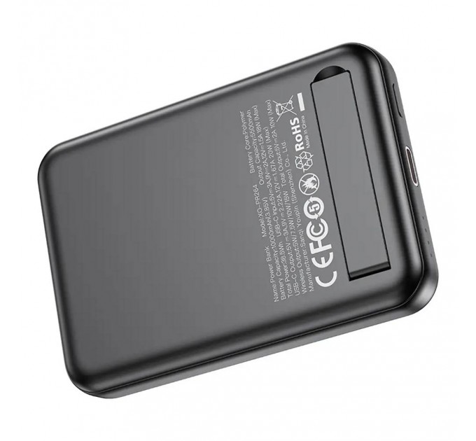Універсальна мобільна батарея XO PR264 10000mAh Black (PR264.black)